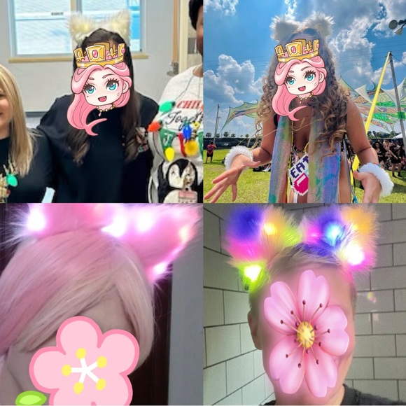 LED Faux Fur Fox Ears - Picture 10 of 10